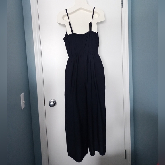 Dex V-neck Cropped Wide Leg Jumper - Picture 4 of 14